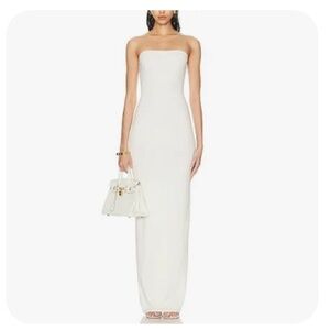 Eterne | Dresses | Nwt Eterne Tube Maxi Dress Ivory Cotton Size Xs |  Poshmark
